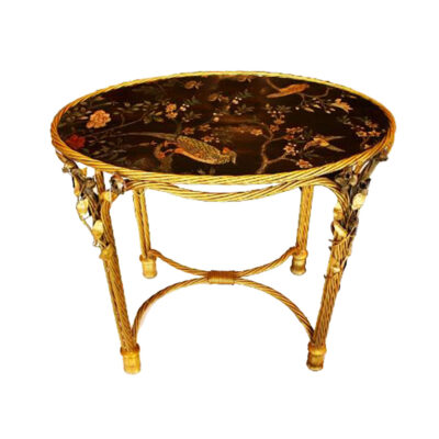 Art Nouveau Style Gilt Bronze Table