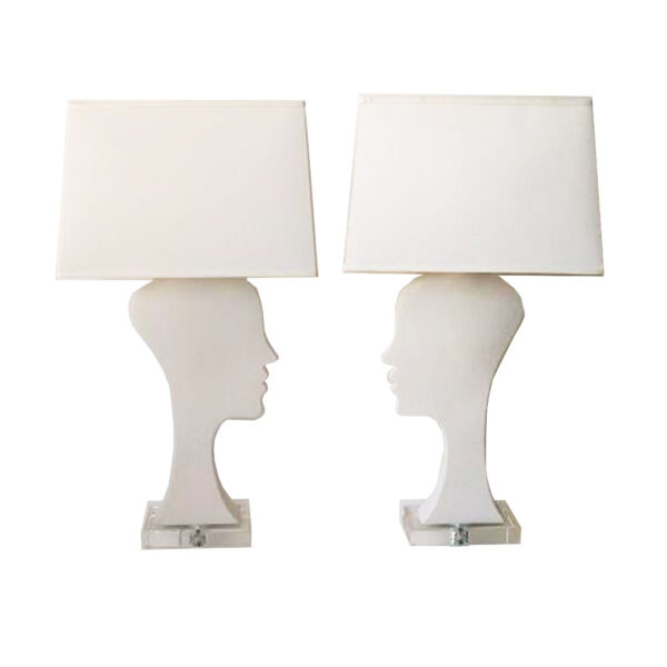 Contemporary Silhouette Lamp - Set of 2