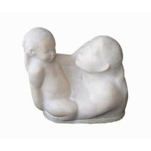 Marble Sculpture of Mother & Child