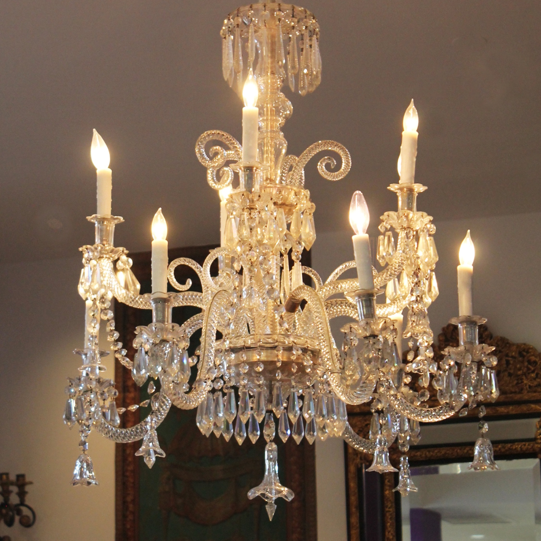 Waterford Crystal 10-Light Chandelier | Maison Felice